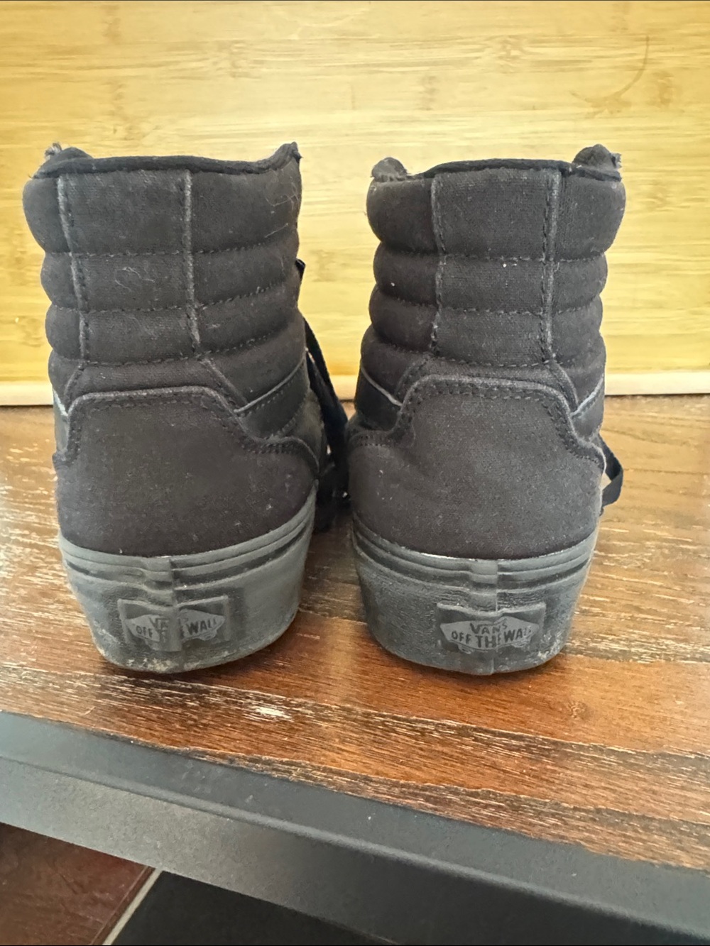 Vans Black High-Top Skater Sneakers - Picture 2 of 8
